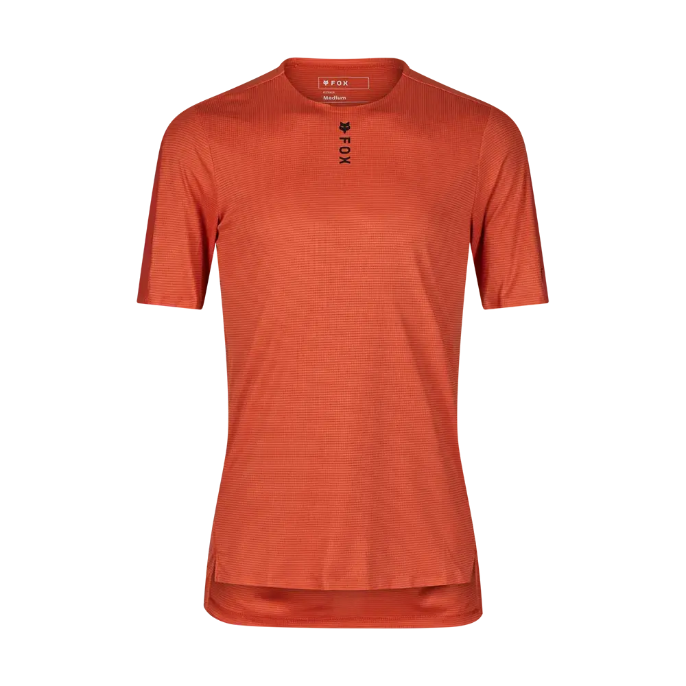 Fox Flexair Pro MTB Fietsshirt Korte Mouwen Oranje Heren