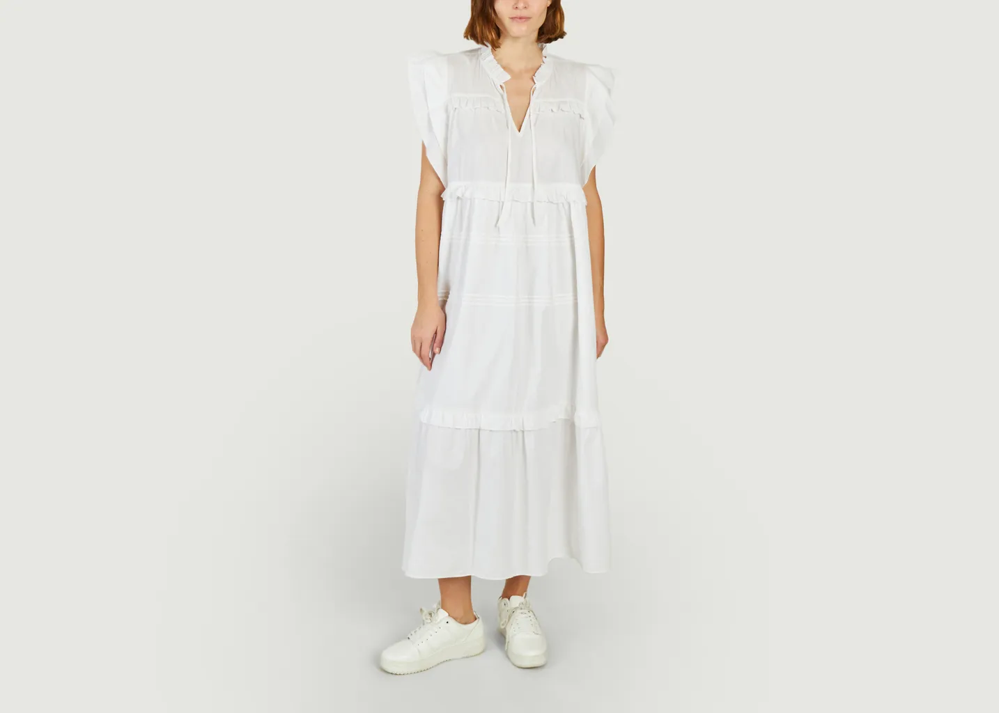 Robe longue en coton bio Clover Skall Studio