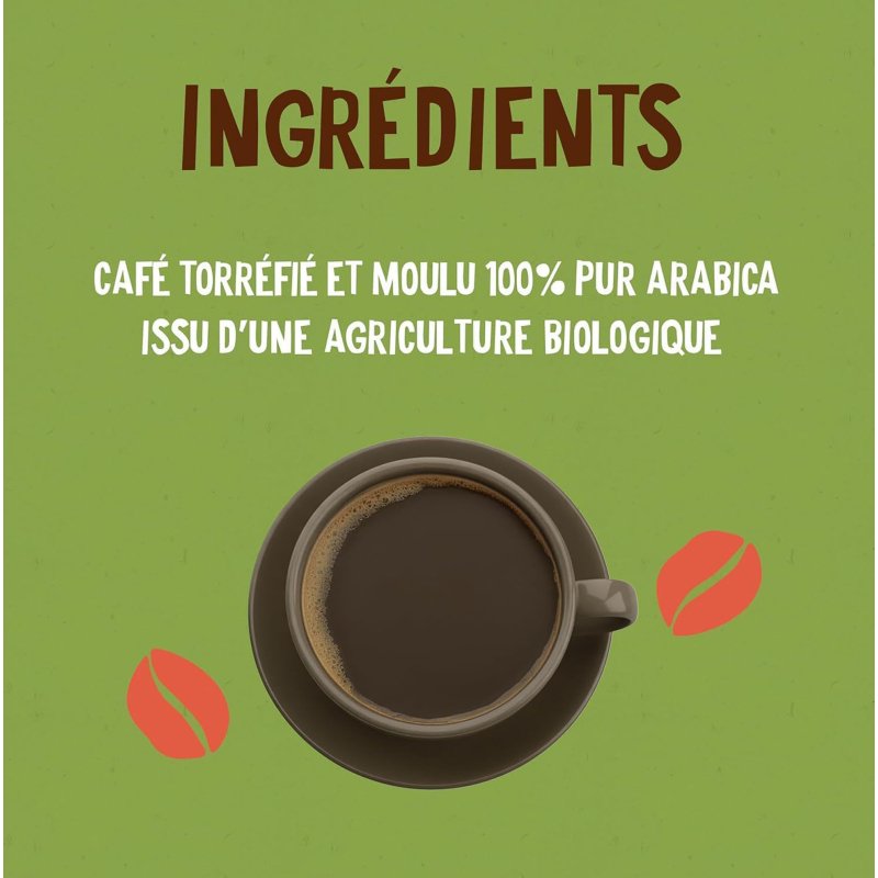 Café moulu Bio Alter Eco Mexique - Paquet de 260 g