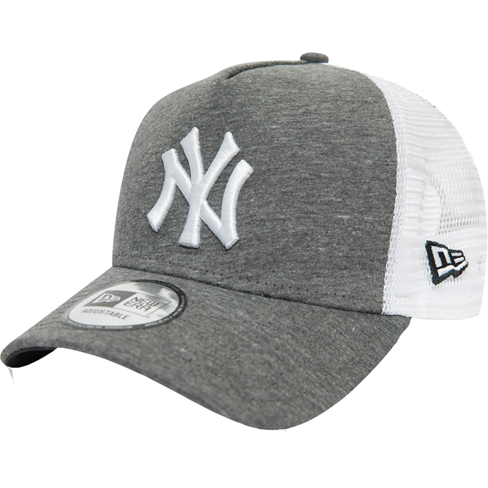 New Era Jersey Essential 9FORTY® A-Frame Trucker Cap new york yankees grau