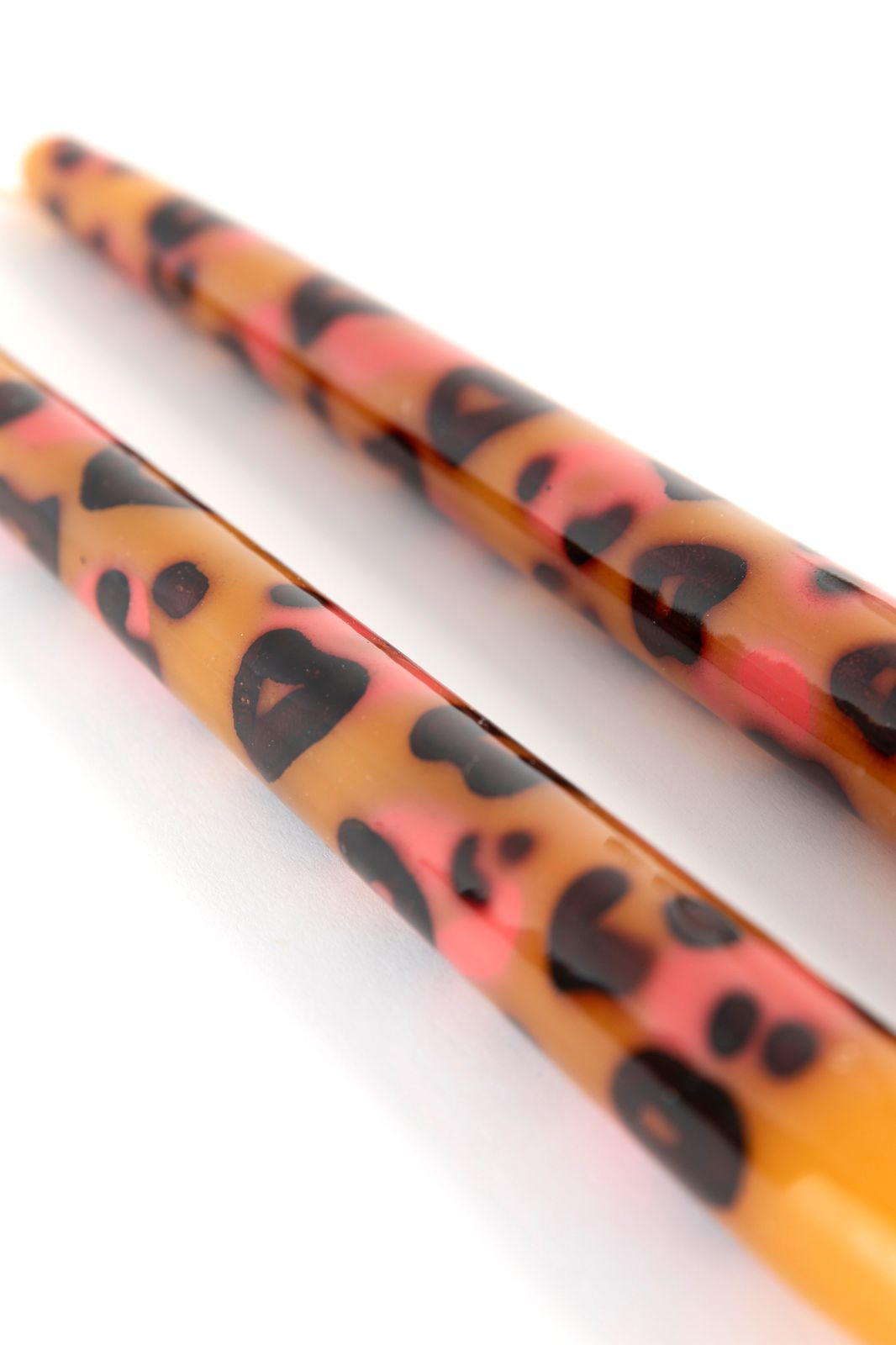 Bruine dinerkaars leopard 25 cm