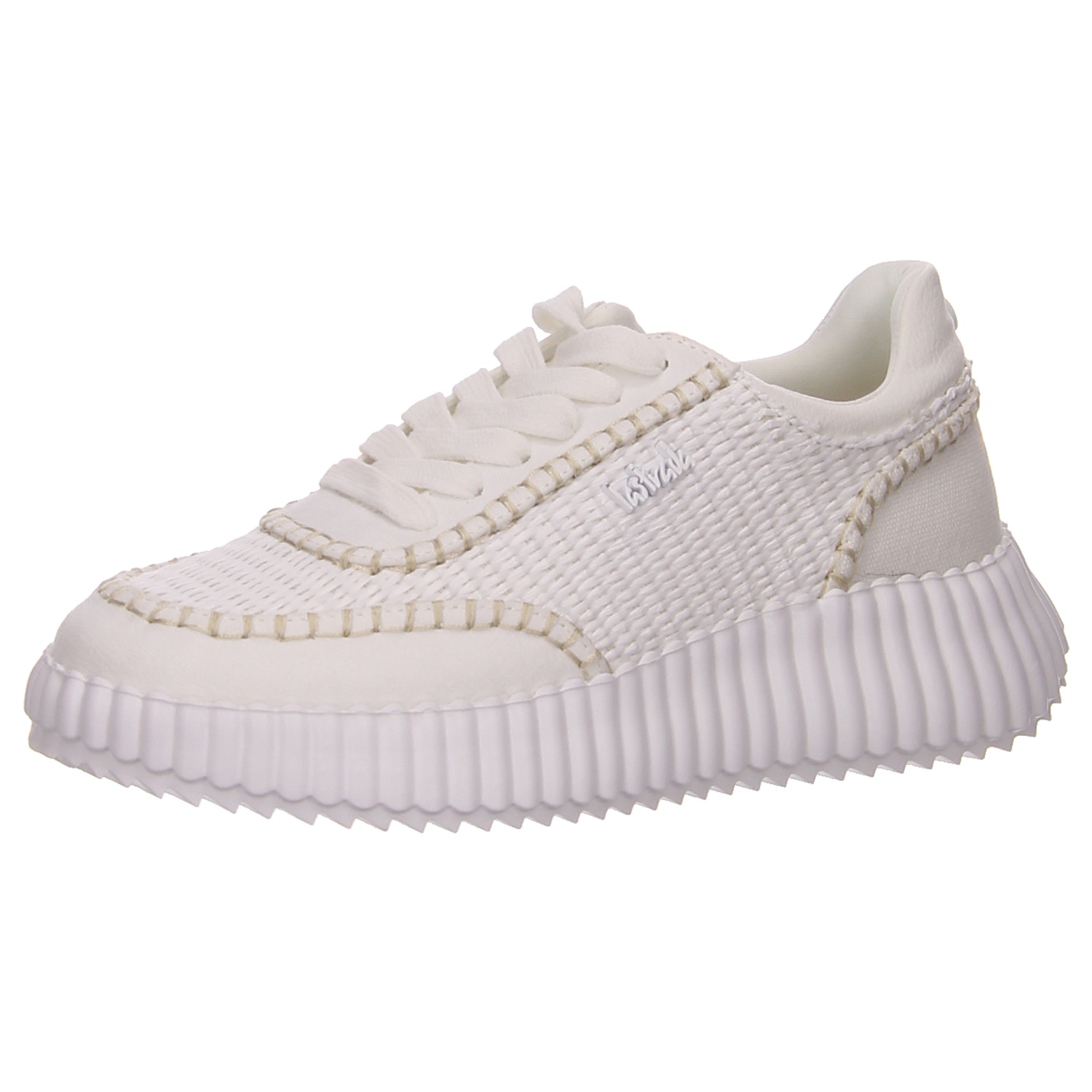 La Strada Schnürschuhe weiß weiss/weiss kombi