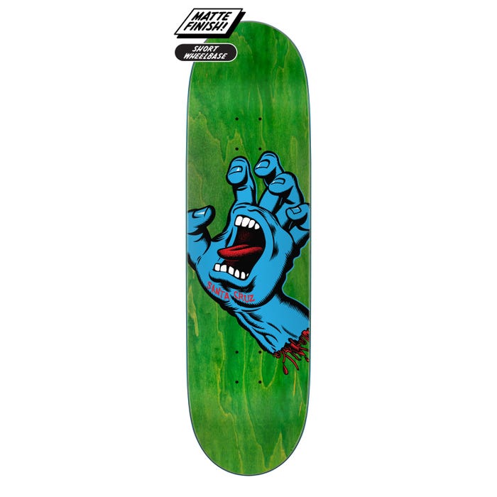 Santa Cruz Deck Screaming Hand 8.25