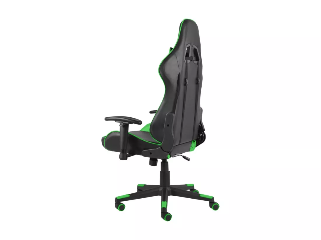 Chaise de jeu pivotante Vert PVC