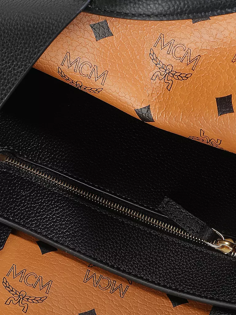 MCM Ledertasche - Shopper HIMMEL  schwarz