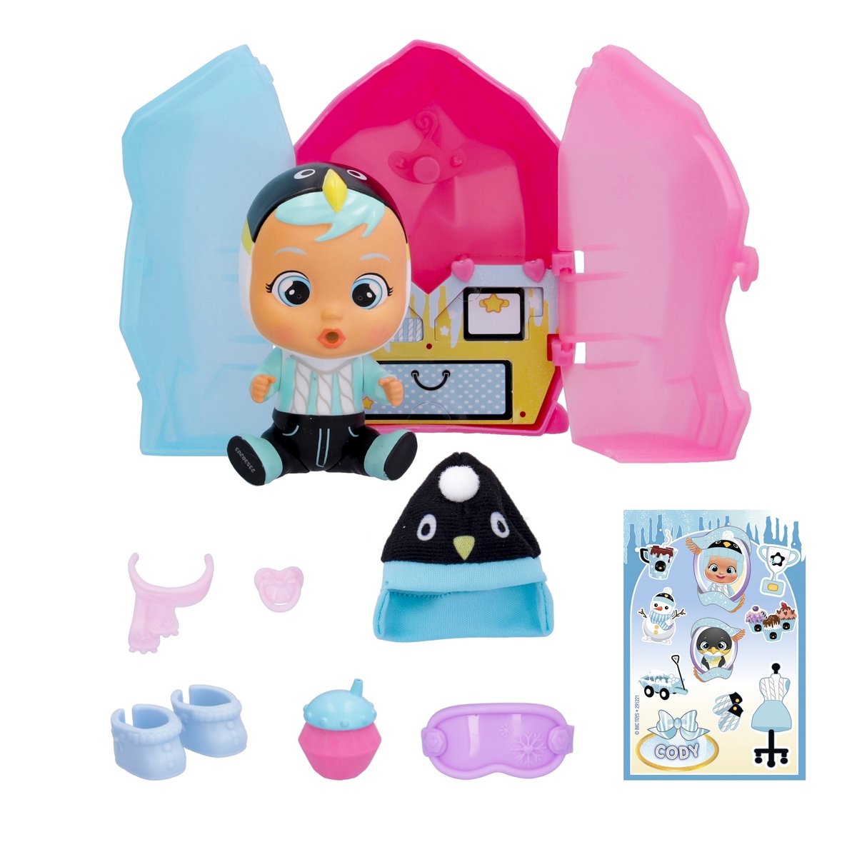Cry Babies Magic Tears Icy World : série vêtements chauds