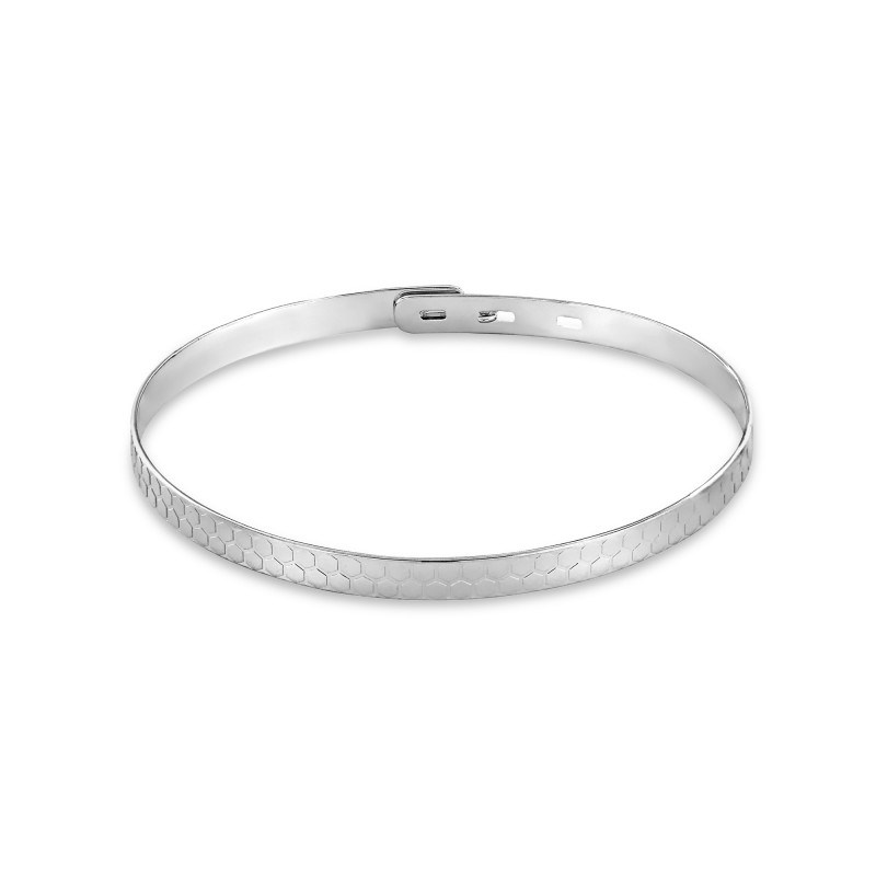 Jonc argent 925 Abeille