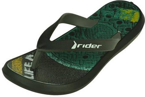 Rider Energy Kids Slippers Slippers zwart dessin