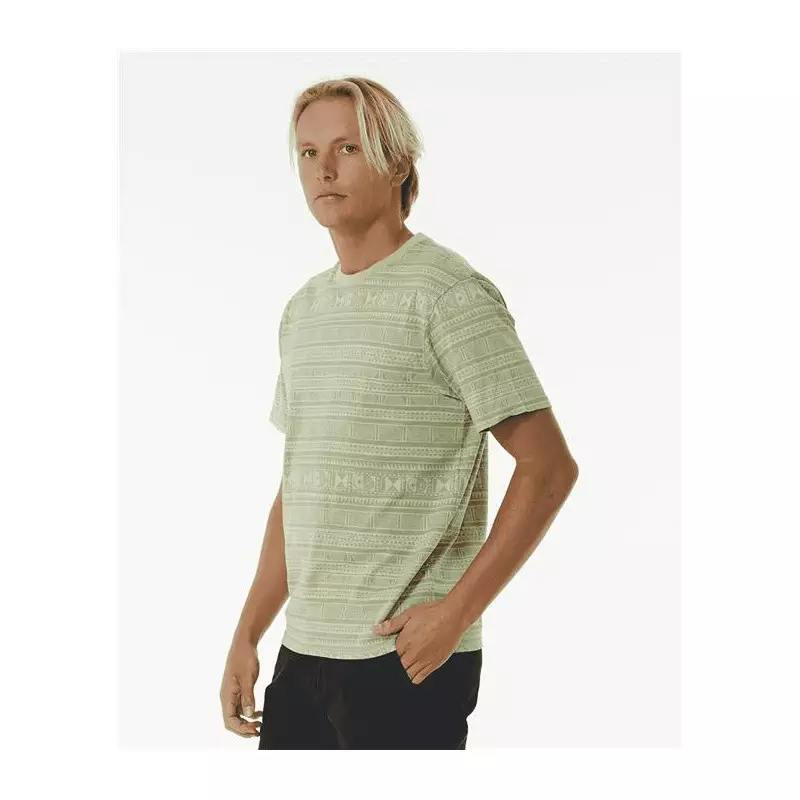 Teeshirt RIPCURL Swc Land Lines Tee Sage