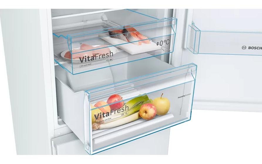 BOSCH Kühl-/Gefrierkombination »KGN36 VWED« 186 cm hoch 60 cm breit