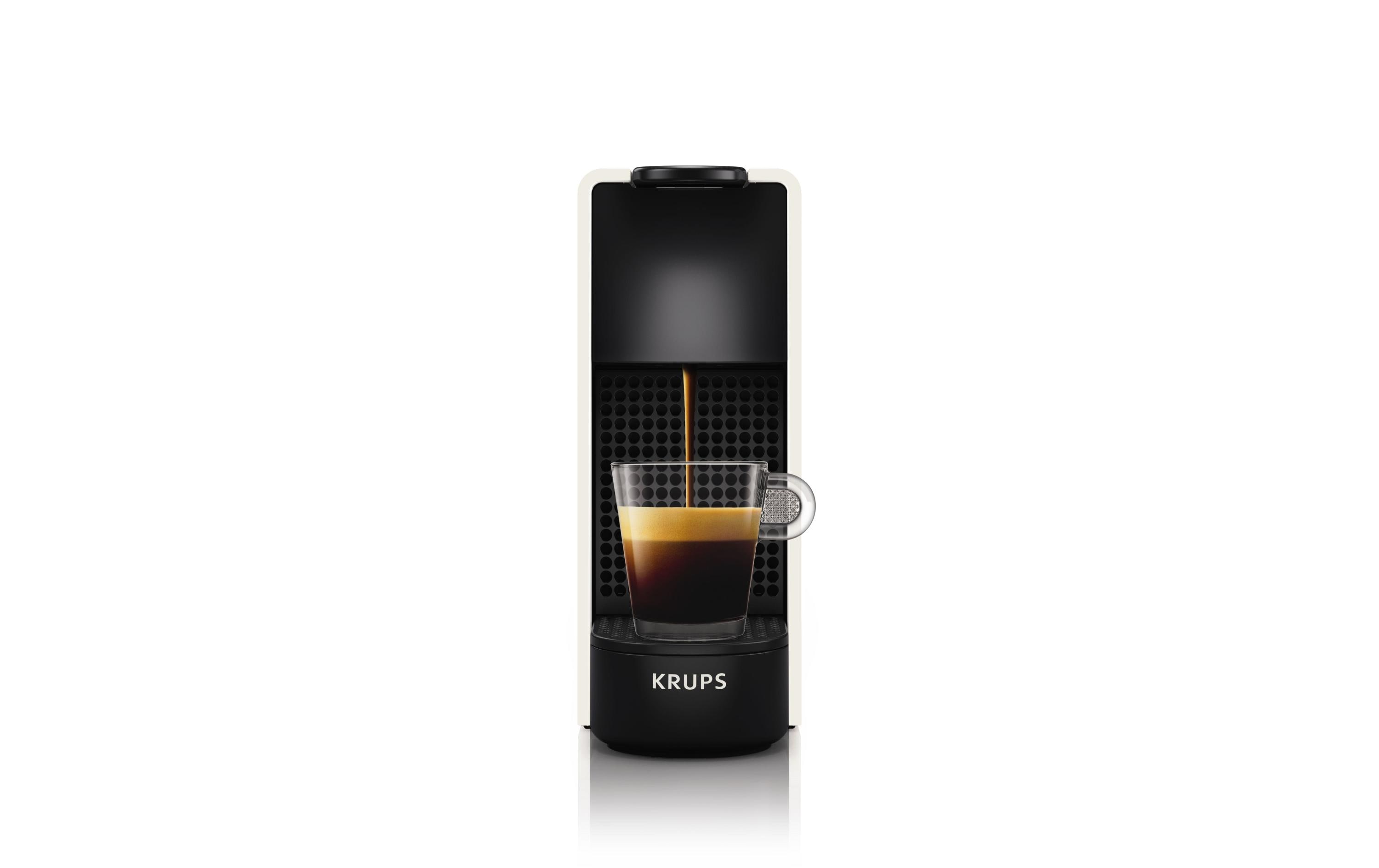 Kaffeemaschine Nespresso Essenza Mini XN1101 Schwarz/WeissKapselmaschine