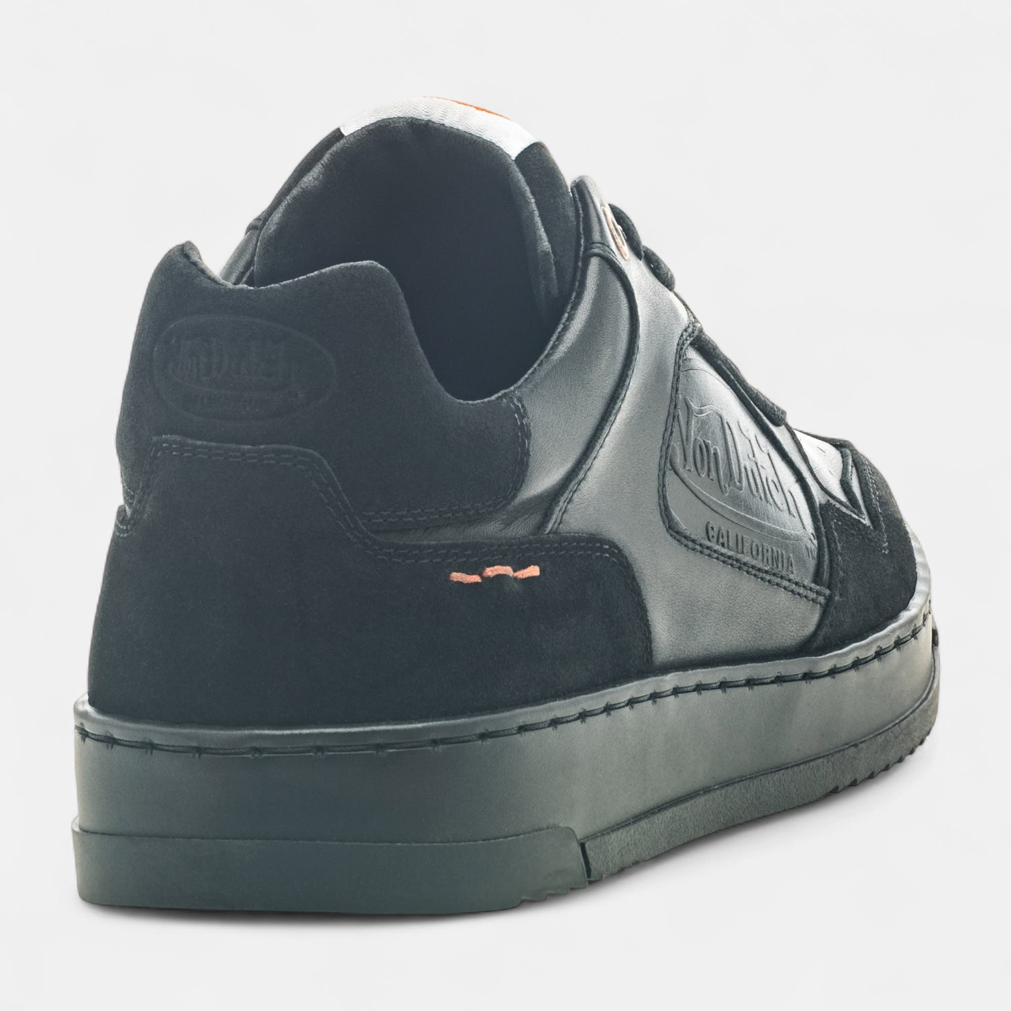 Sneakers Homme en cuir noir