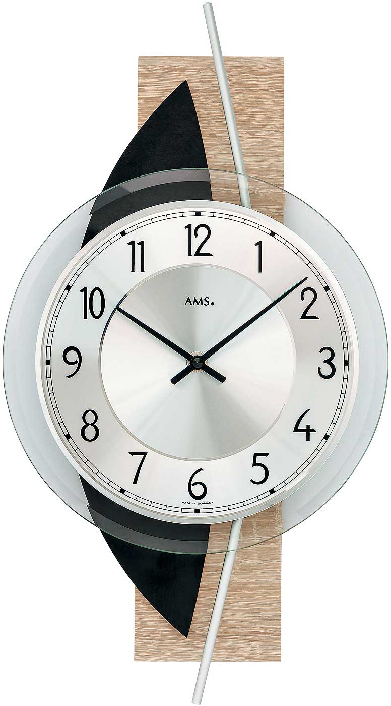 AMS Wanduhr 9551 - 42 cm