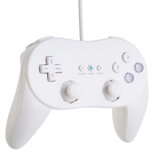 Gamepad kompatibel med Nintendo Wii, Wii U Controller 1.1m kabel