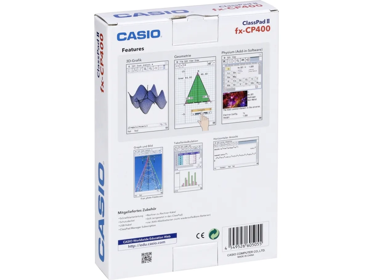 Casio ClassPad FX-CP400 grafisk regnemaskine