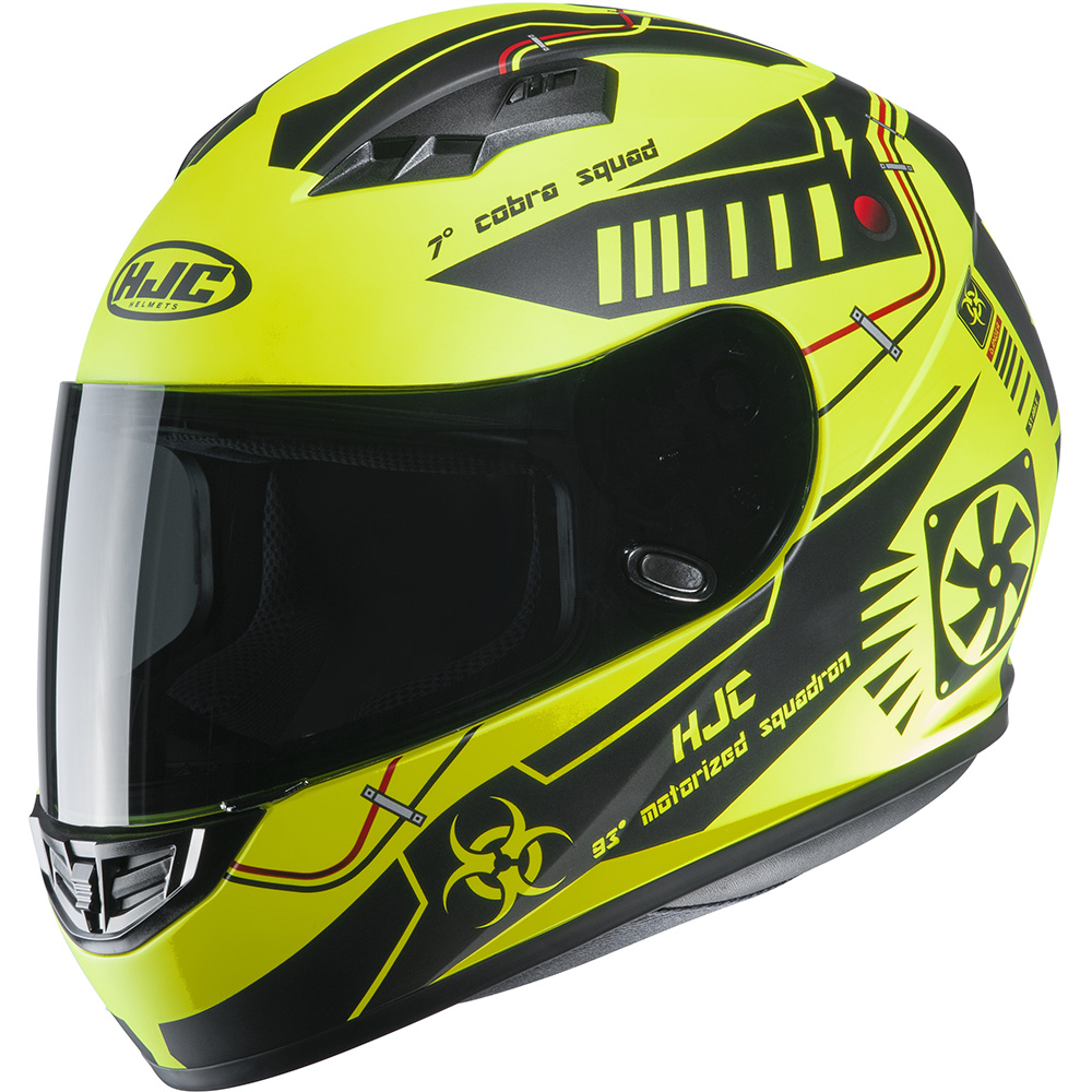 HJC - Casque CS-15 Tarex MC4SF / Jaune fluo / Noir