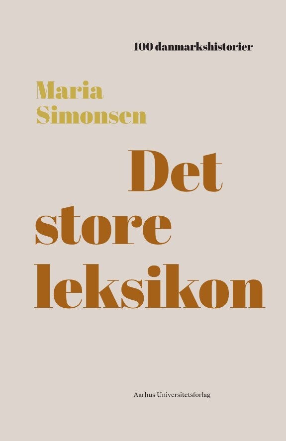 Det Store Leksikon - Maria Simonsen - Bog