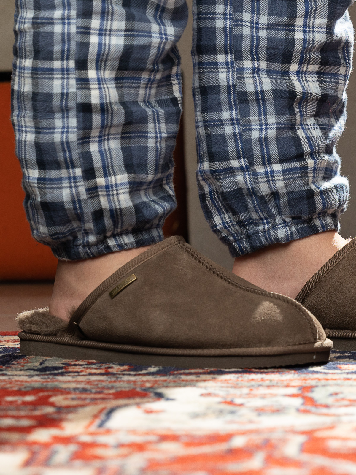 Jean Paul - Pantoufle M Dark Brown - Trapes Sko