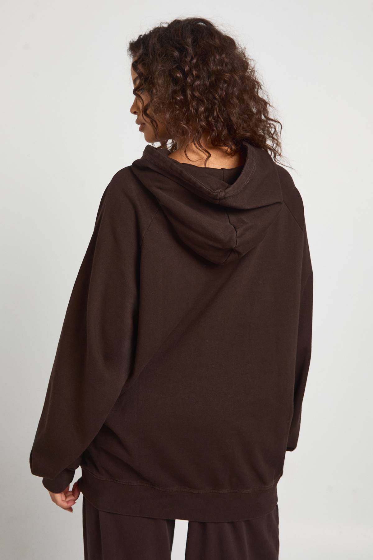 boohoo Sweat à Casynthétiqueche Oversize avec Coutures Raglan Délavé