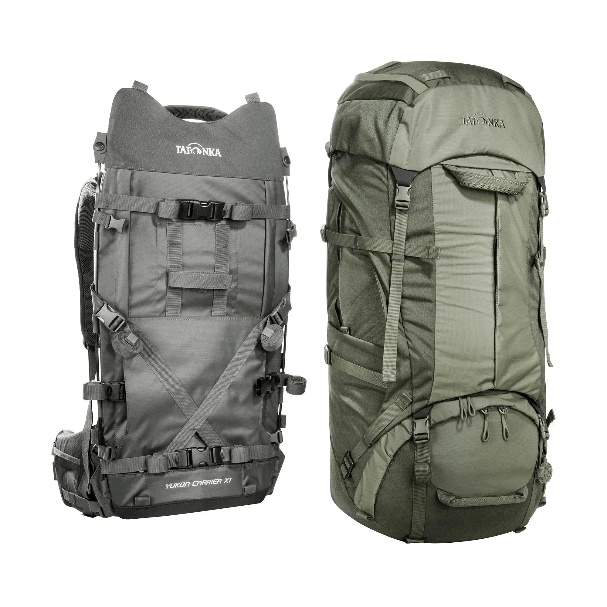 Tatonka -  Rucksack Packsack Yukon Carrier Pack 55+10 Recco