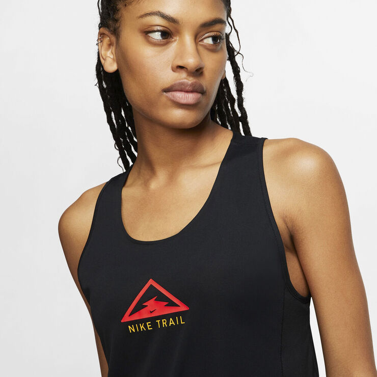 Nike City sleek trail top Sort