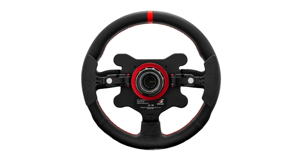 SimagicGT Sport (Leather) stuur add-on  (Zwart)