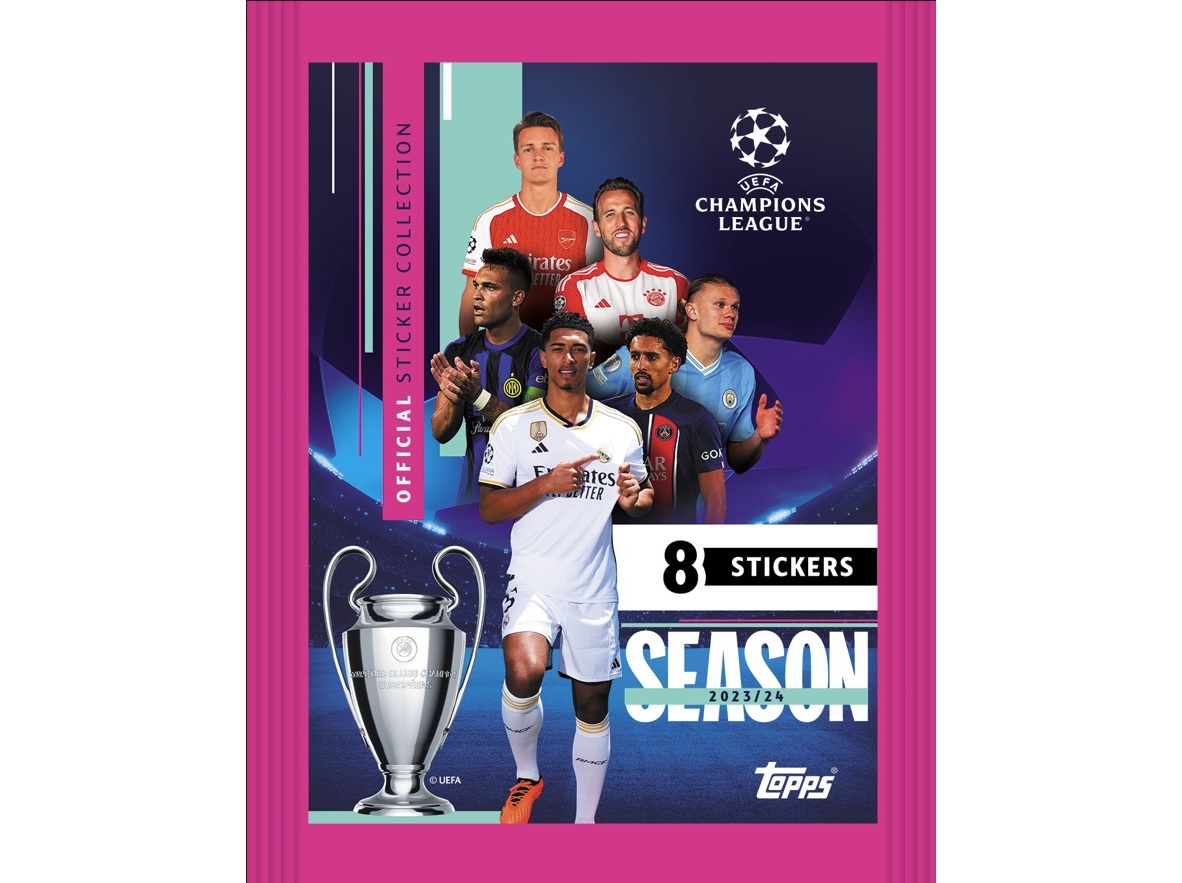 SAQUETAS CROMOS CHAMPIONS LEAGUE