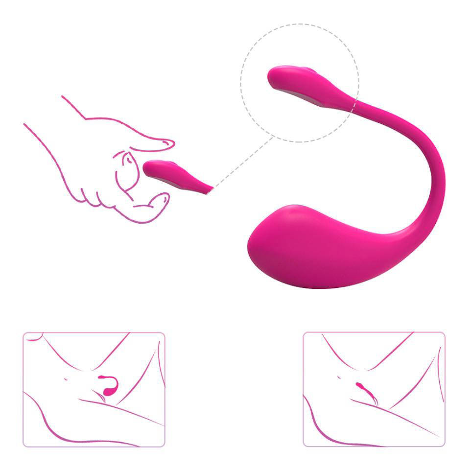 Lovense Lush 2 vibratie eitje