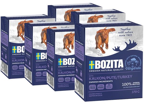 BOZITA Nassfutter für Hunde Häppchen in