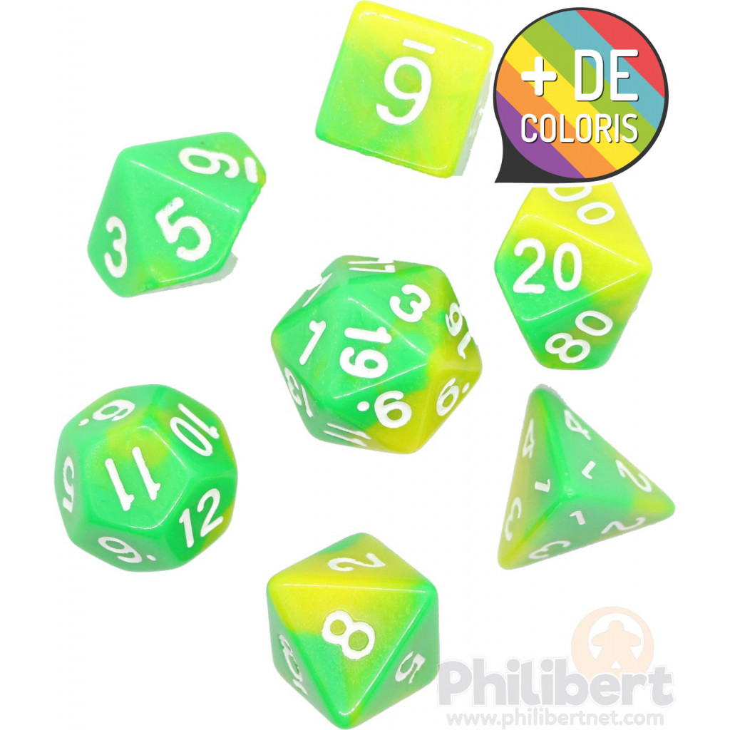 Set de dés JDR - Swirl