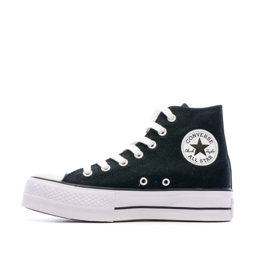 Converse Baskets Noir Femme Converse Chuck Taylor All Star Platform