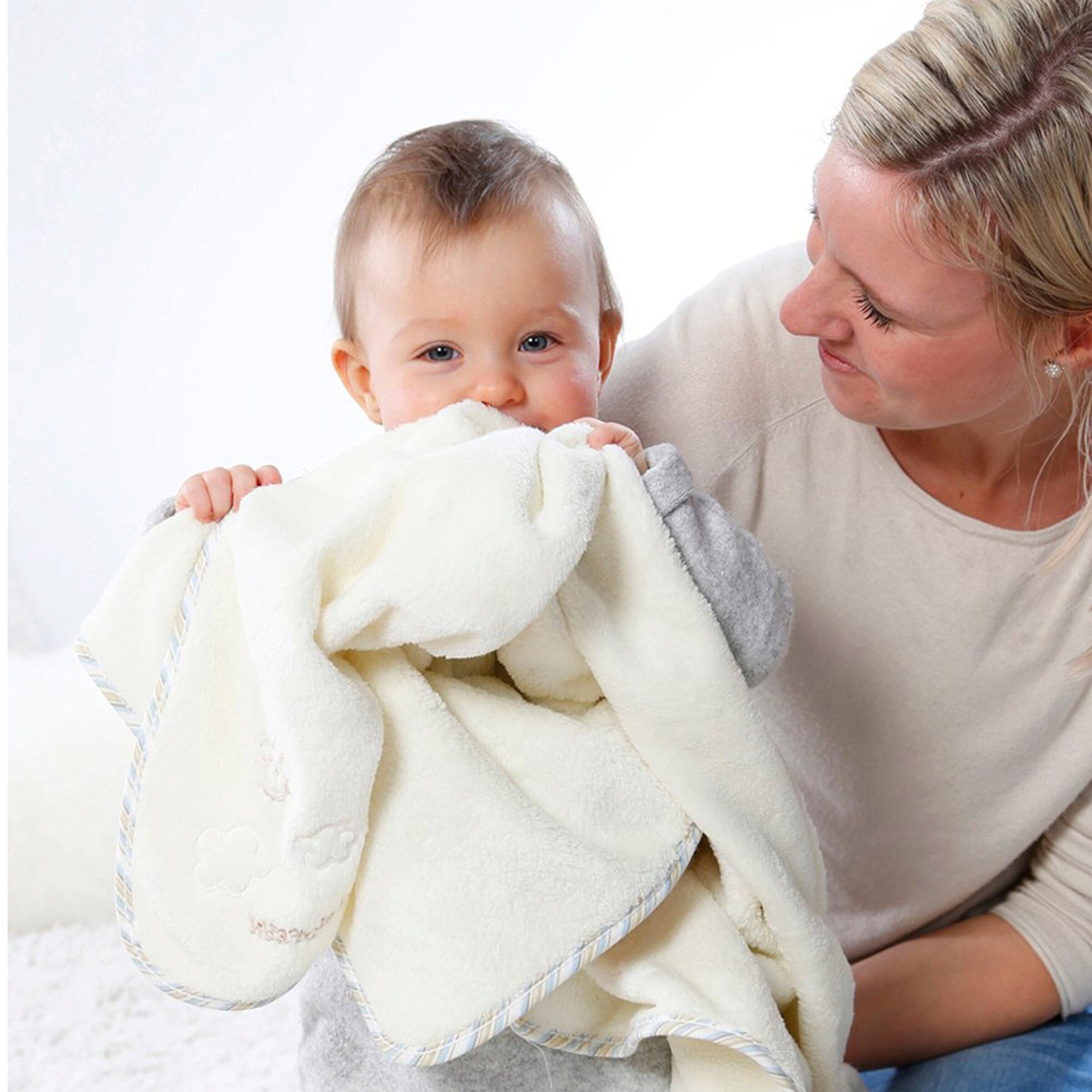 Fehn Kuscheldecke Schaf Baby Love 100 x 75 cm