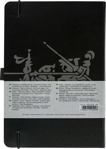 Faber-Castell Notizbuch A5 schwarz