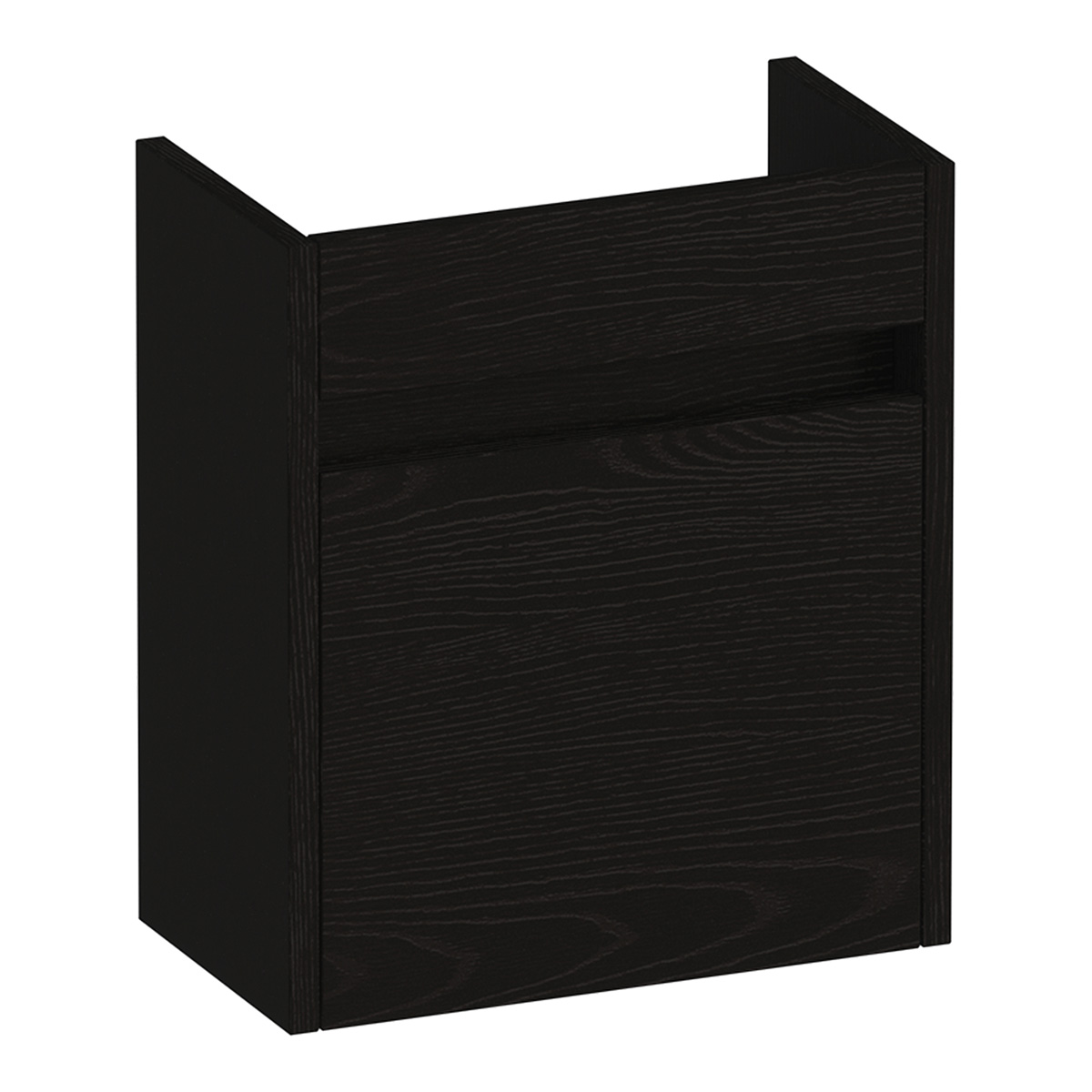 Brauer Adore fonteinkast 40cm met 1 deur linksdraaiend timber black