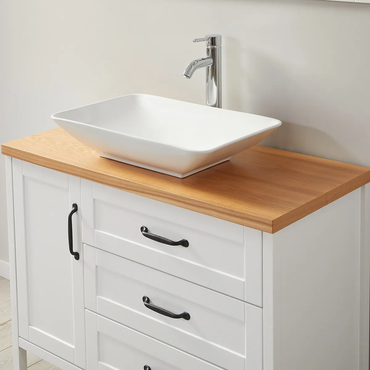 WILSA Ensemble salle de bain - Blanc