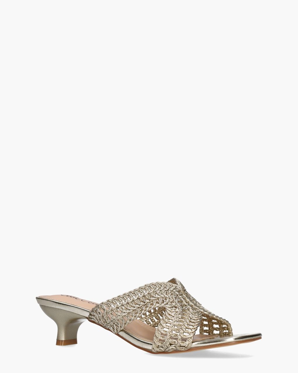 Ella Cruz Ziven Goud Damesslippers