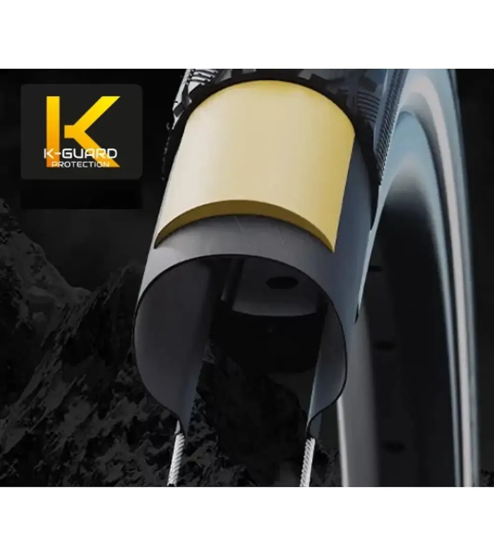 Schwalbe Lugano II K-Guard Racefiets Band Zwart