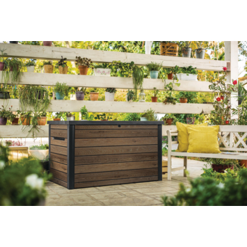 Keter opbergbox Signatur Walnut 870L