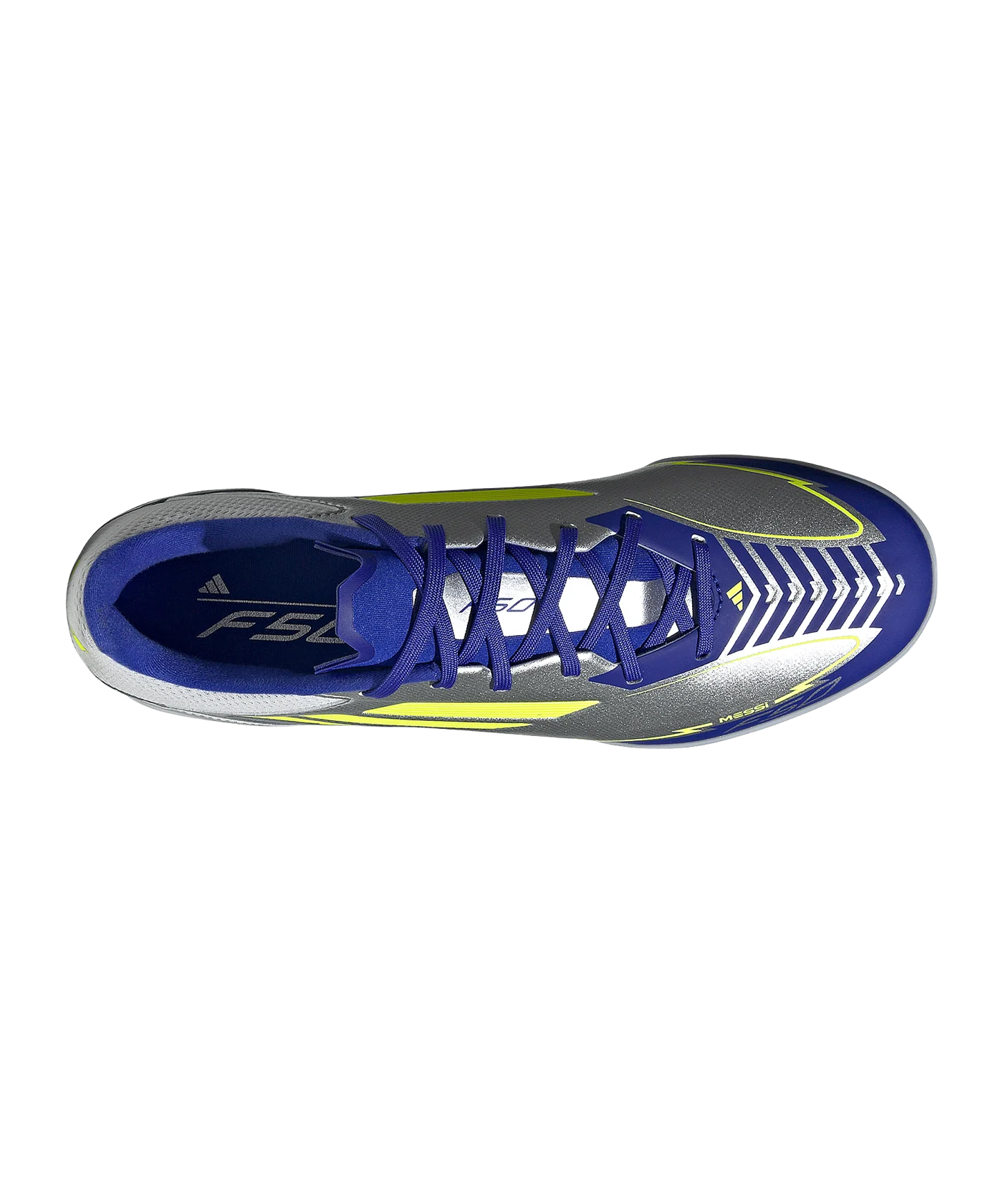 adidas F50 League TF Messi Silber
