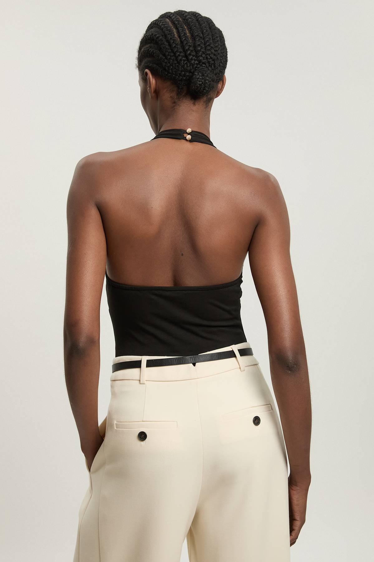 KarenMillen Body Cache-cœur En Jersey De Coton Stretch