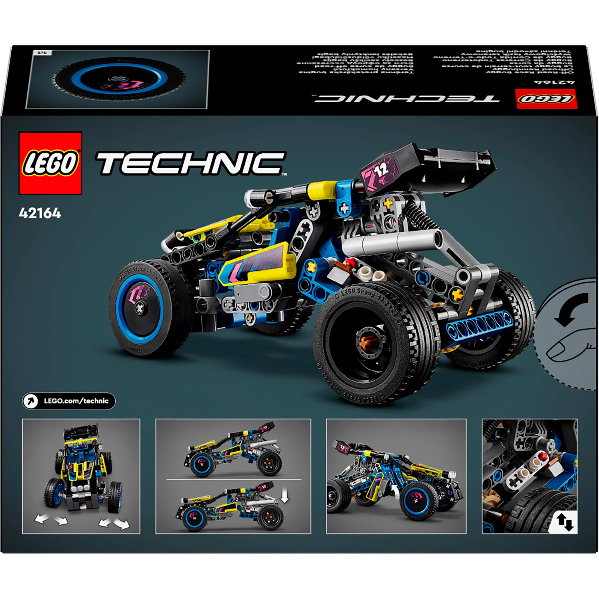 LEGO Konstruktionsspielzeug Technic Offroad Rennbuggy