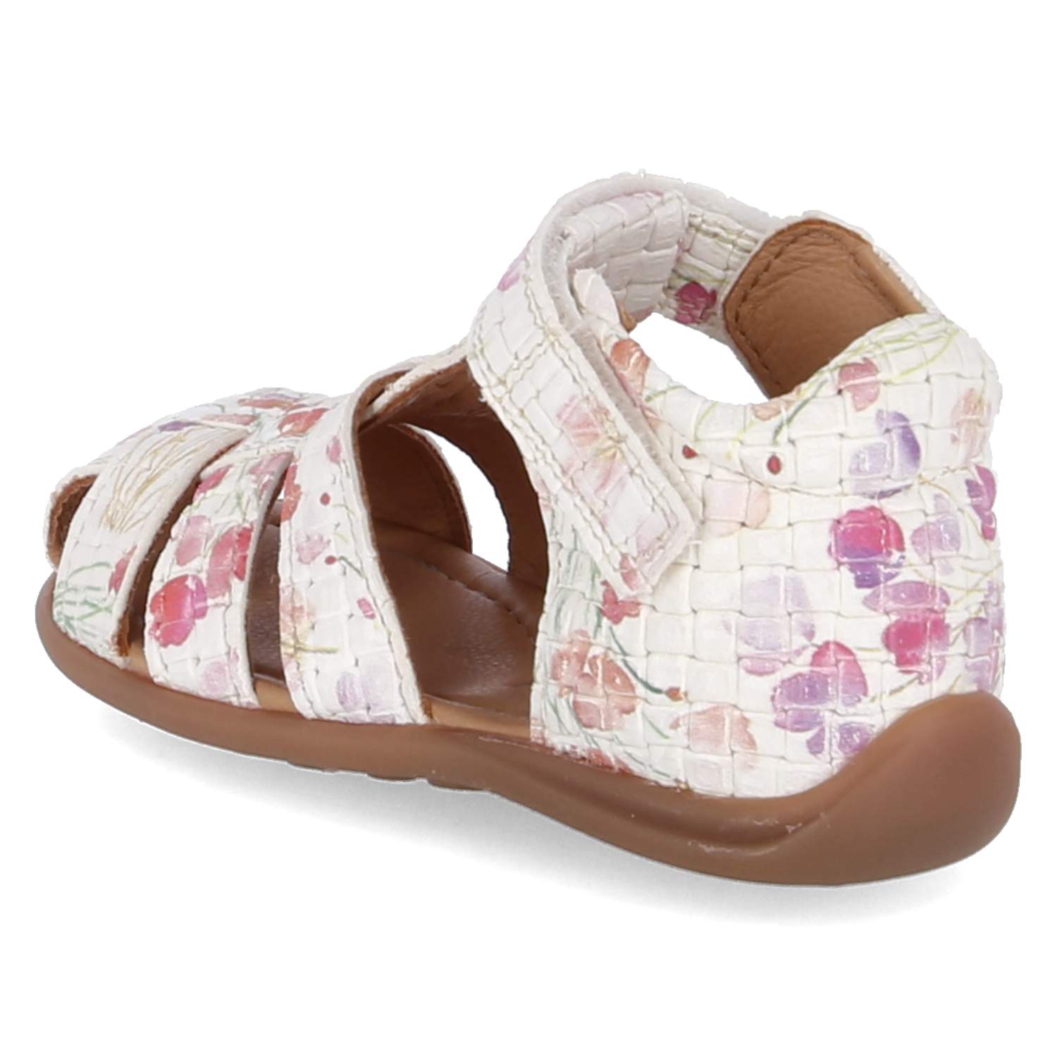 bisgaard Sandalen CARLY - flower print white