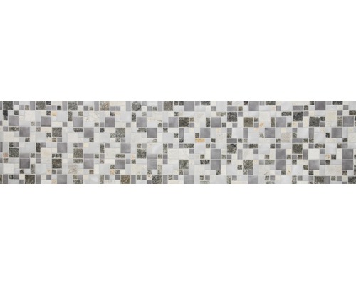 Natuursteenmozaïek XSA 525 zilver/grijs 30x30 cm