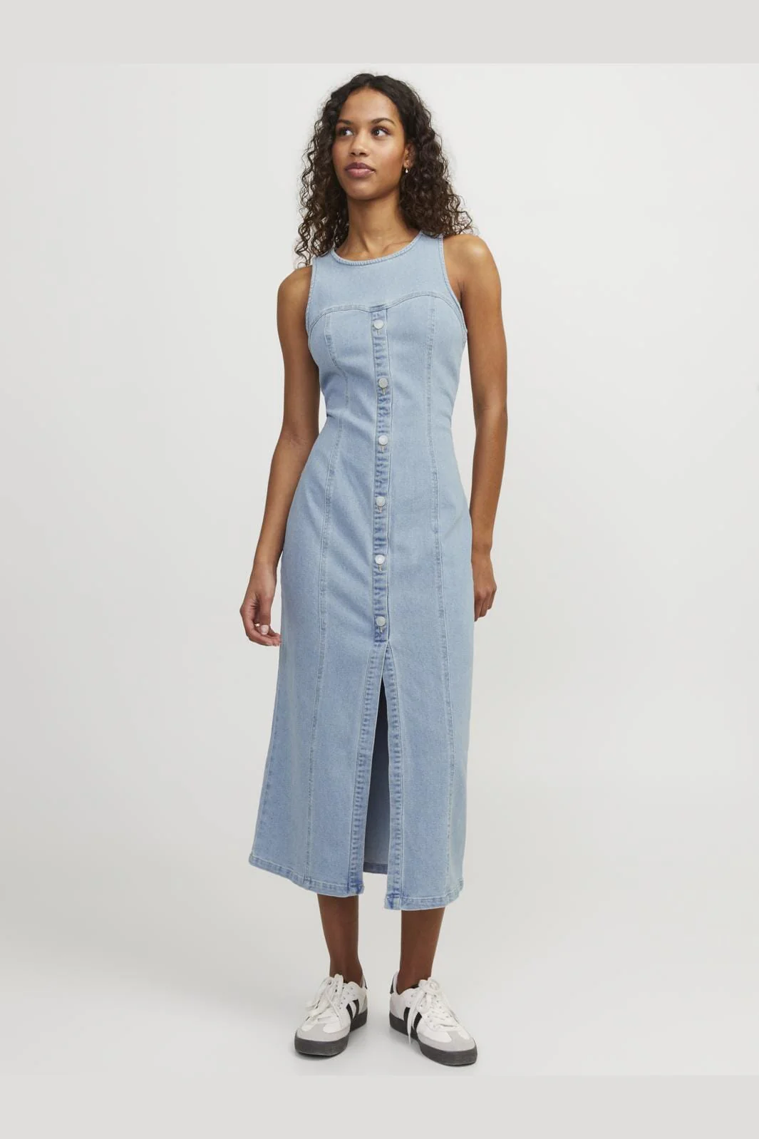 Jjxx Jxtinga Slim Long Denim Dress