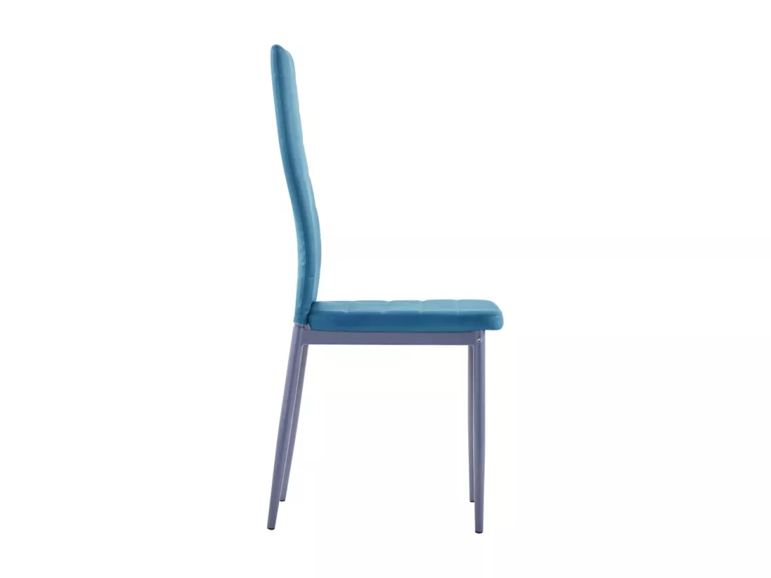 Ensemble de salle à manger 5 pcs Bleu