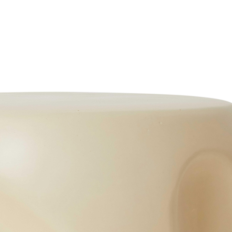 HKliving Currents Ceramic bijzettafel Ø50 Shell
