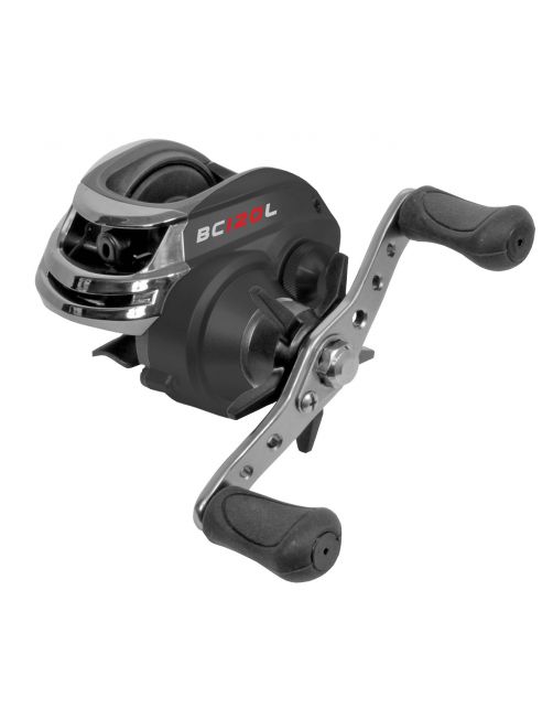 Albatros Icarus Reel 120l - Werpmolens - 205 g Grijs Zilver 1+1 BB Roofvis