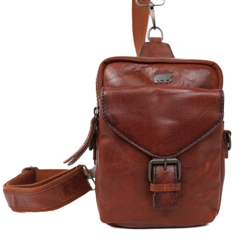 Bear Design Noah Crossbody- / Schpodertas Cognac