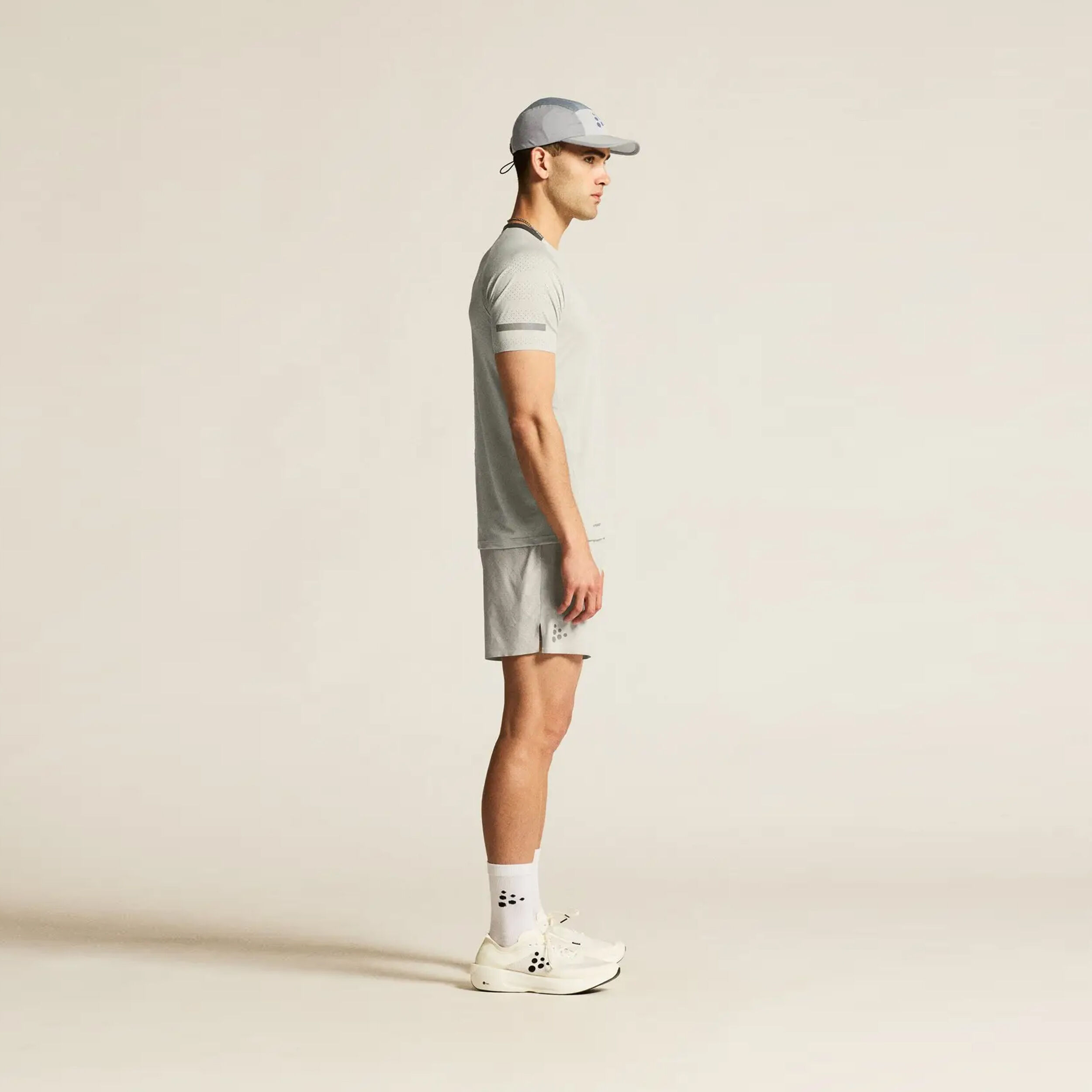 Craft Pro Hypervent Tee Maillot De Course Hommes - Gris