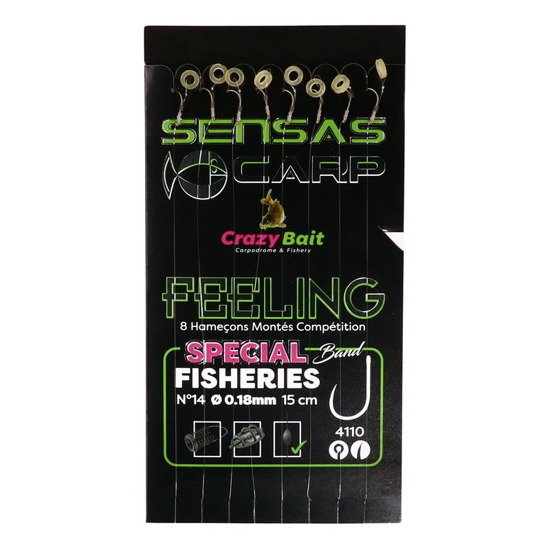 Hameçon Monté Sensas Crazy Bait 4110